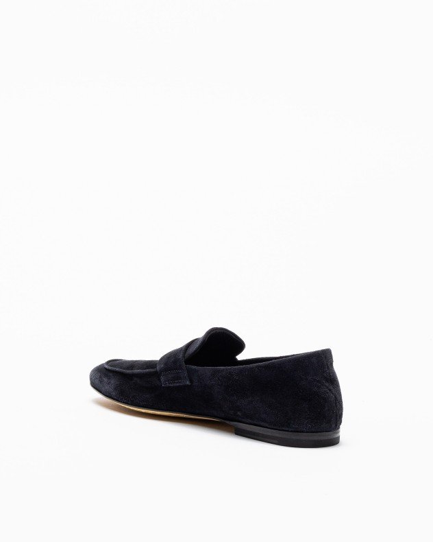 Officine Creative Airto 001 Taupe Moccasins - Blue