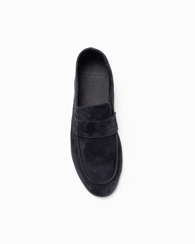 Officine Creative Airto 001 Blue Moccasins - Blue