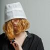 Papucei B.PIN White Bucket hat - White