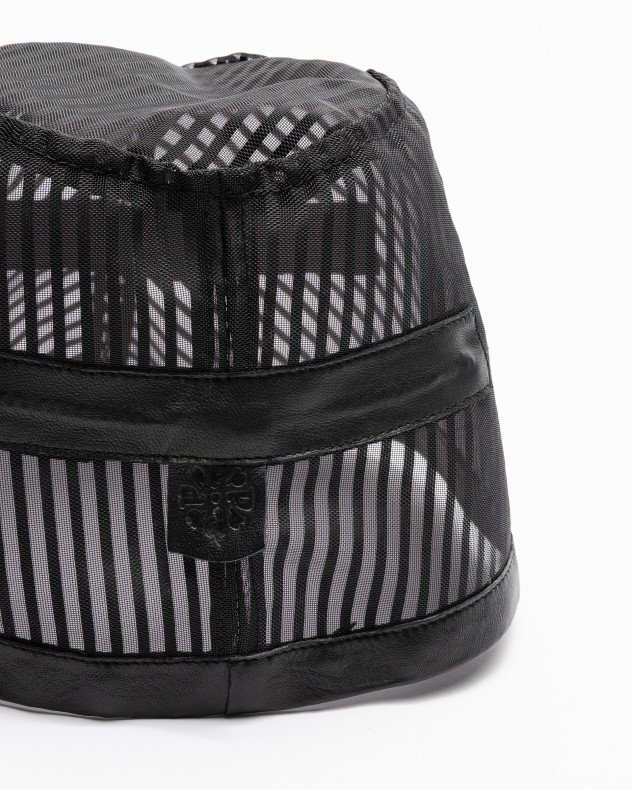 Papucei B.PIN White Bucket hat - Black