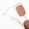 District people Boa Vista 004 Beige Sunglasses - Beige