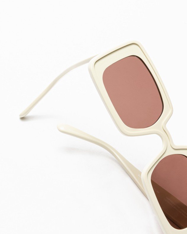 District people Boa Vista 004 Beige Sunglasses - Beige
