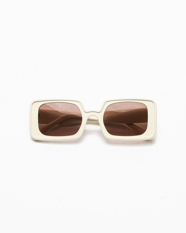 District people Boa Vista 004 Beige Sunglasses - Beige
