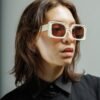 District people Boa Vista 004 Beige Sunglasses - Beige