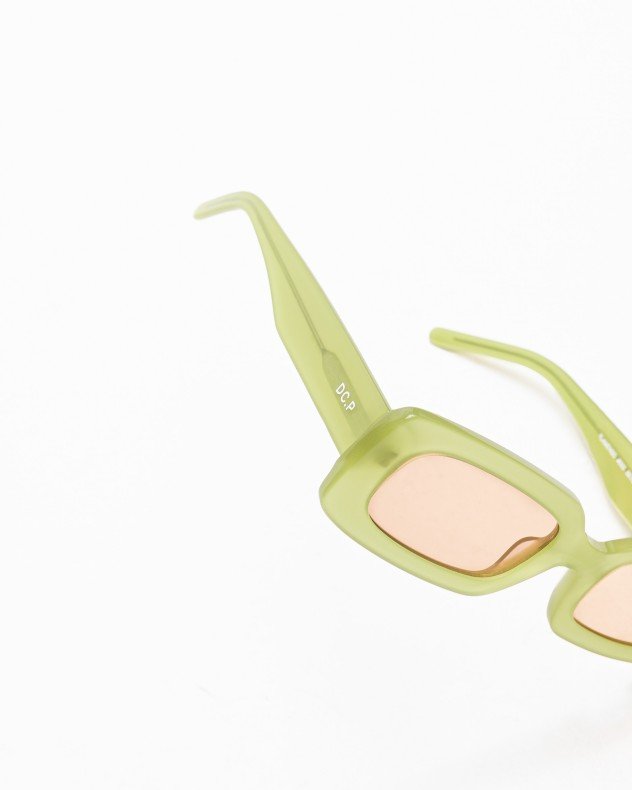 District people Flamengo 003 Green Sunglasses - Green