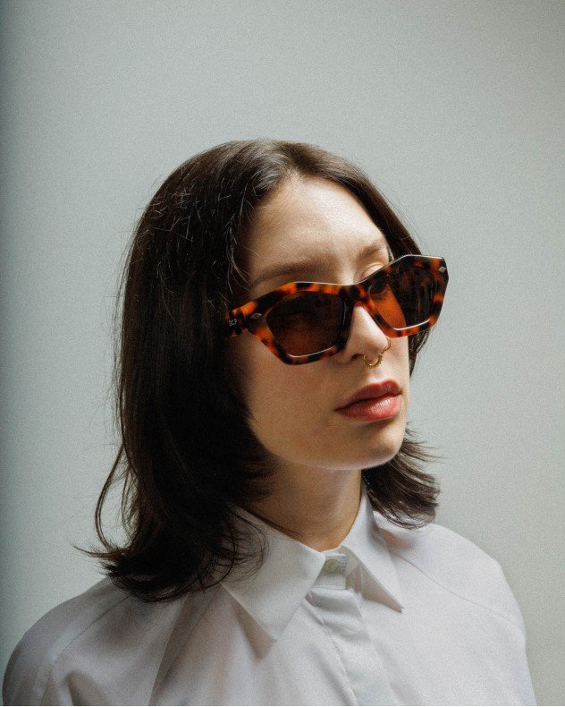 District people La Baixa 002 Camel Sunglasses - Camel