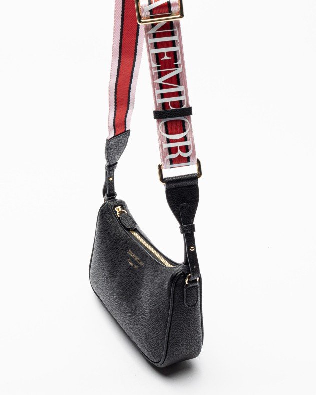 Emporio Armani Y3H293 YFO5E Rose Baguette bag - Black