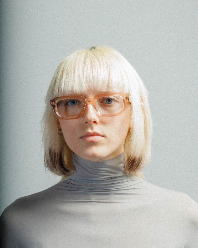 District people Horto 002 Transparent Sunglasses - Transparent