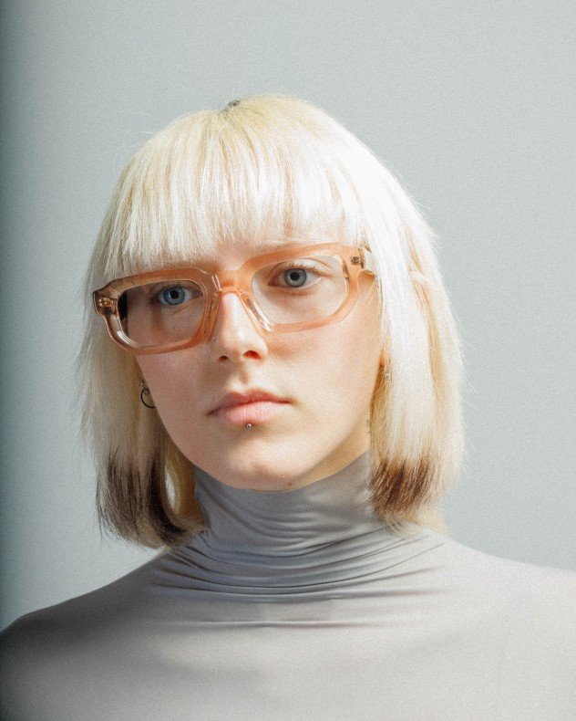 District people Horto 002 Transparent Sunglasses - Transparent