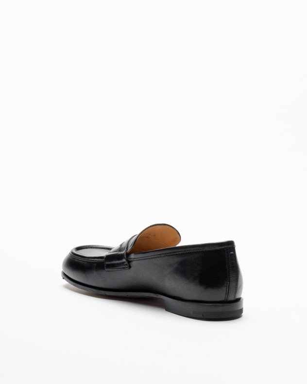 Premiata 32173 Black Loafers - Black
