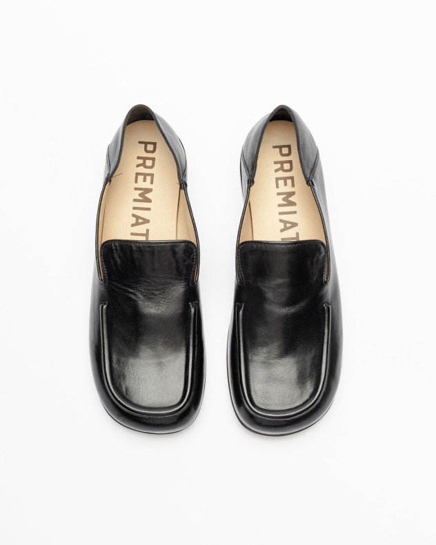 Premiata 32172 Black Loafers - Black