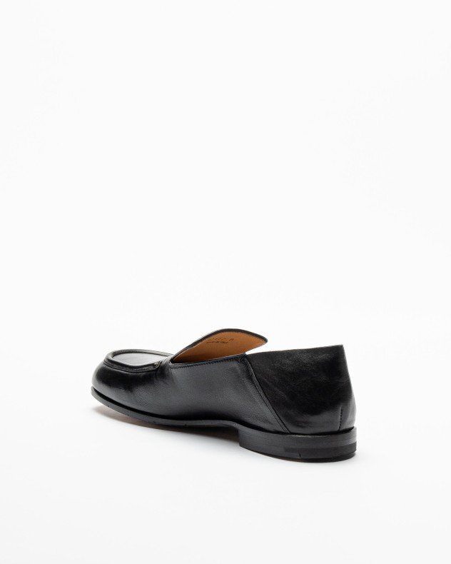 Premiata 32172 Black Loafers - Black