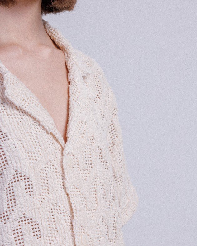 OAS Atlas cuba Beige Short sleeve shirt - Beige