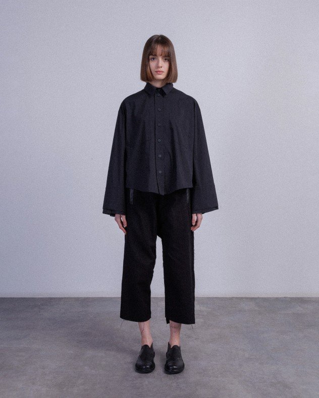 NU London Y24 11027 Black Shirt - Black