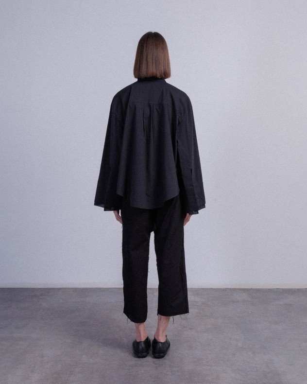 NU London Y24 11027 Black Shirt - Black