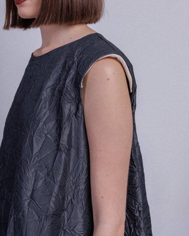 D-Ross 30.225-6 Gray Dress - Gray