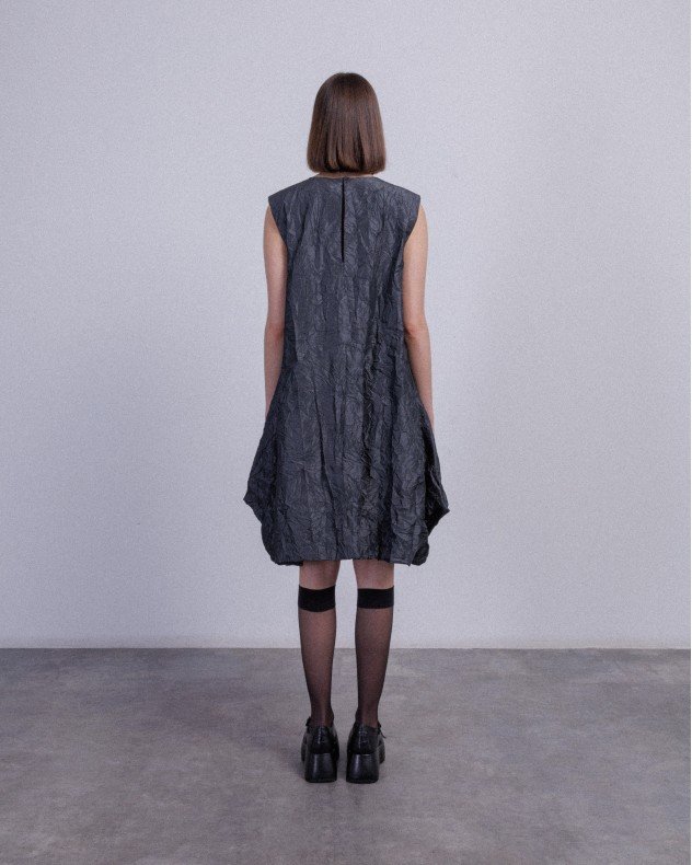 D-Ross 30.225-6 Gray Dress - Gray