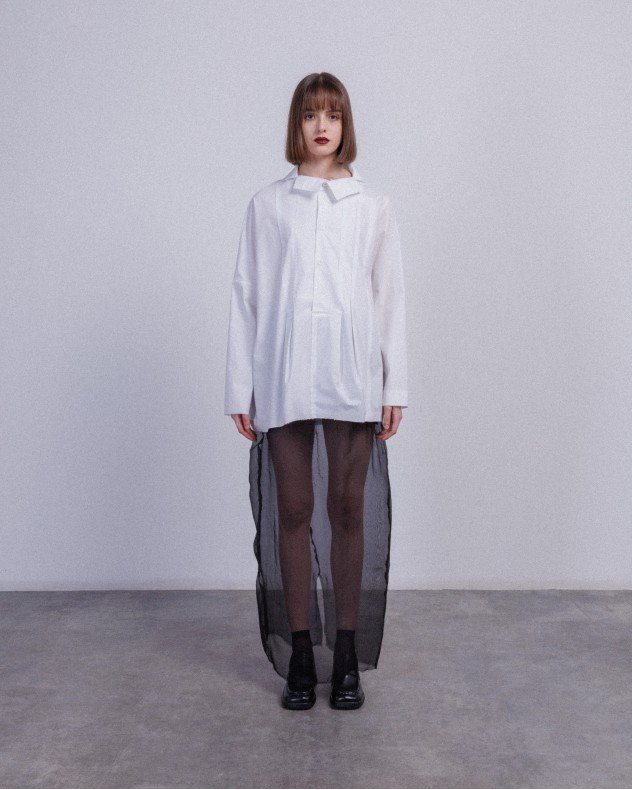 D-Ross 28.53-110 White Long shirt - White