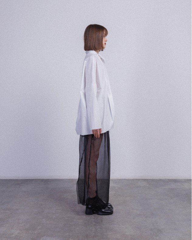 D-Ross 28.53-110 White Long shirt - White