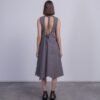 Malloni M24E40788 Gray Long dress - Gray
