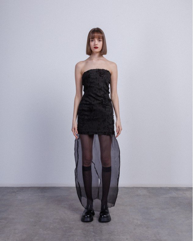 Giovanni Cavagna DA-0596 Black Dress - Black