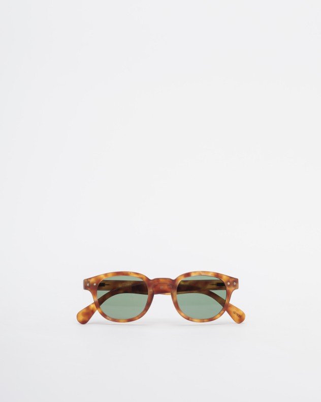Izipizi SUN C Green Sunglasses - Camel