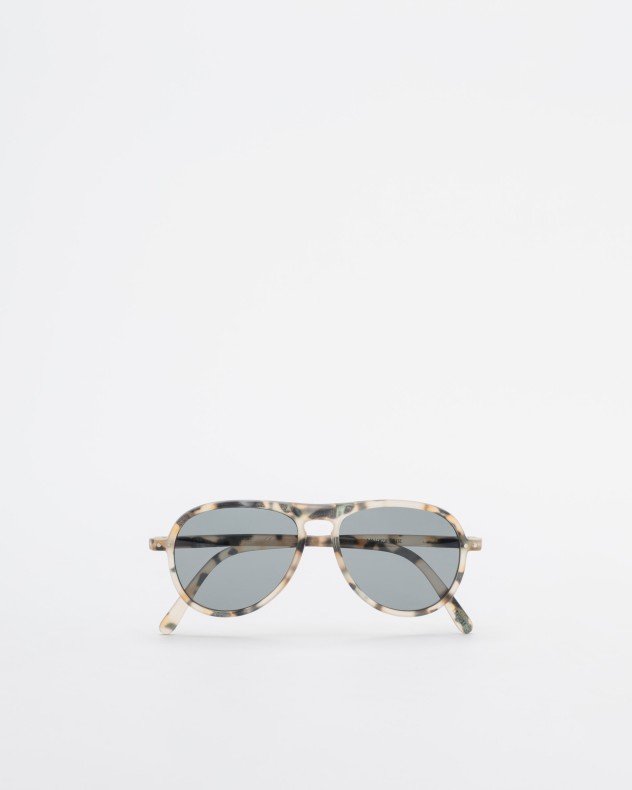 Izipizi SUN I Green Sunglasses - Beige