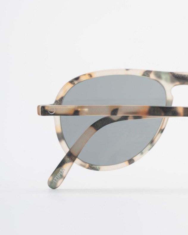 Izipizi SUN I Green Sunglasses - Beige
