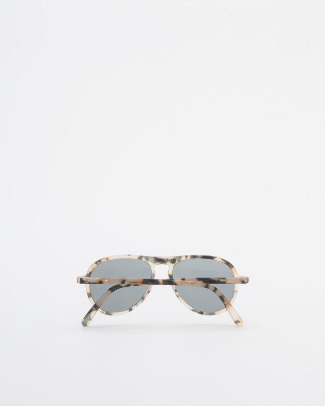 Izipizi SUN I Green Sunglasses - Beige
