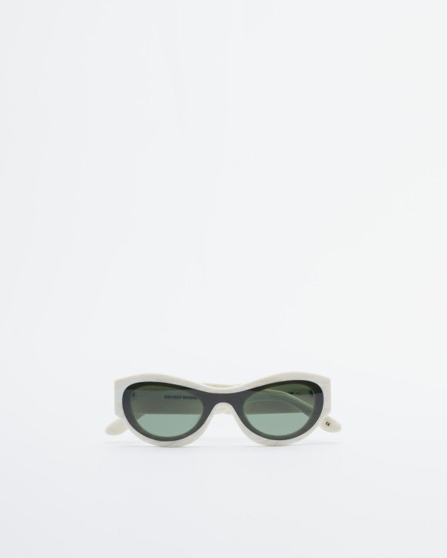 District people LE CANNET 002 White Sunglasses - White