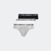 Karl Lagerfeld Logo Set - Pack 3 Multicolour Briefs - Multicolour