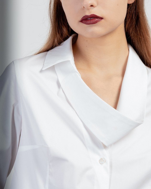 Le Ruemarcel MANAMI Black Shirt - White