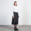 Le Ruemarcel MANAMI Black Shirt - White
