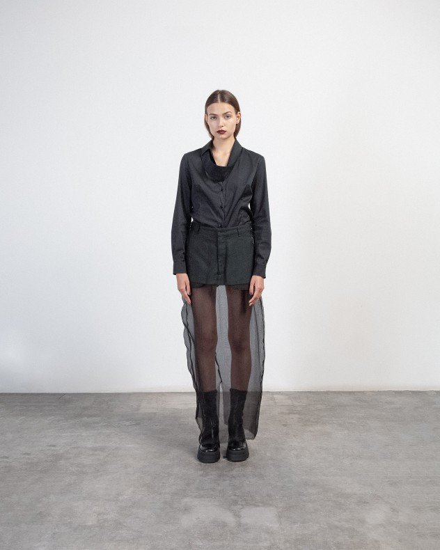 Le Ruemarcel MANAMI Black Shirt - Black