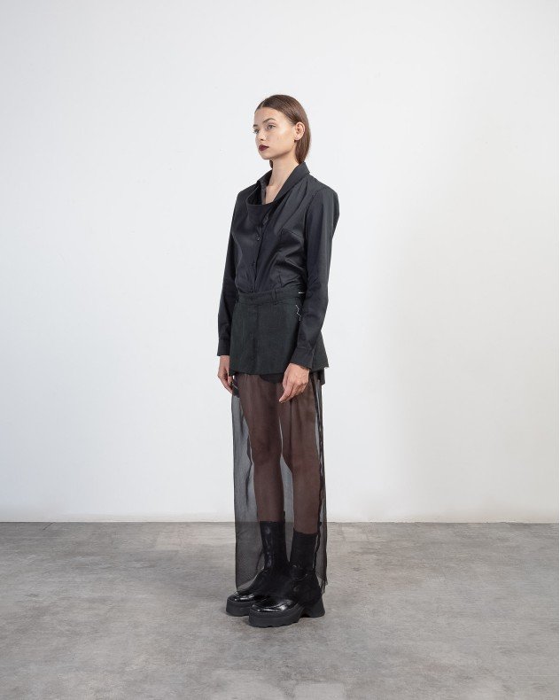 Le Ruemarcel MANAMI Black Shirt - Black