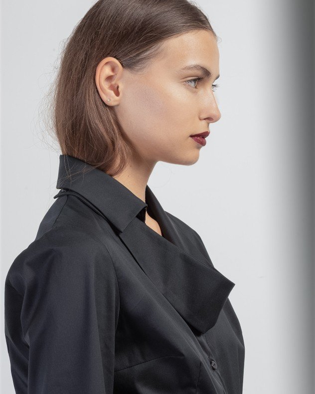 Le Ruemarcel MANAMI Black Shirt - Black