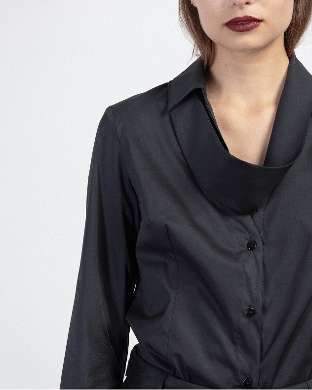 Le Ruemarcel MANAMI Black Shirt - Black