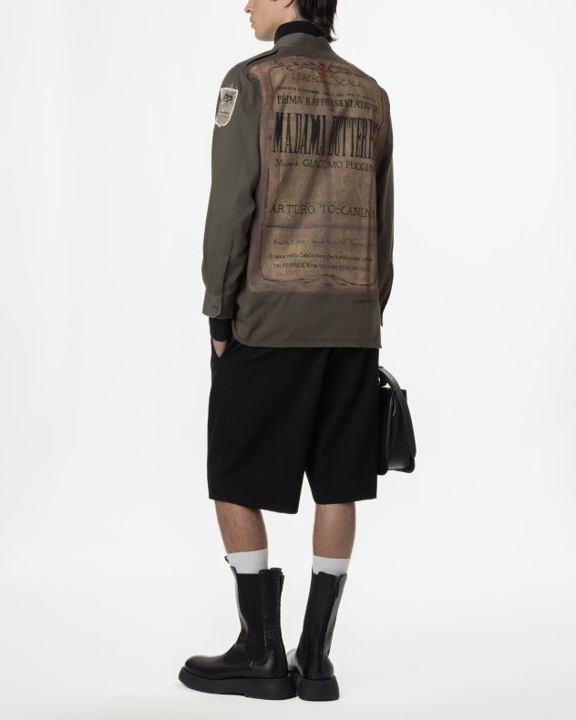 Notprinted AUSTIA MADAME Green Long shirt - Green