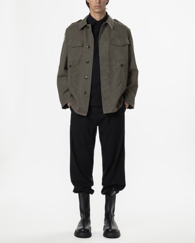 Notprinted NEUTRAL Green Shirt jacket - Green