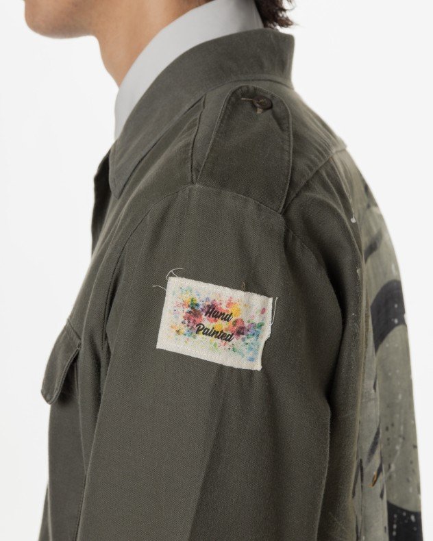 Notprinted SUTRA Green Long shirt - Green