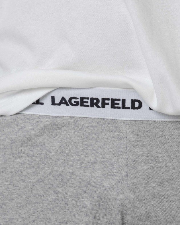 Karl Lagerfeld 220M2180 Multicolour Pyjama set T-shirt + Shorts - Multicolour