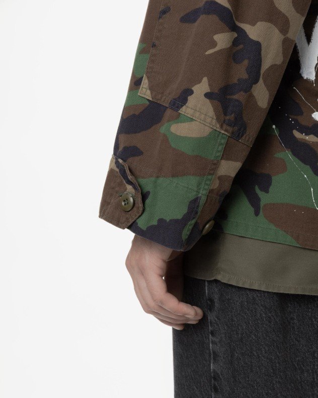 Notprinted CAMOUFLAGE CARE Green Shirt - Green