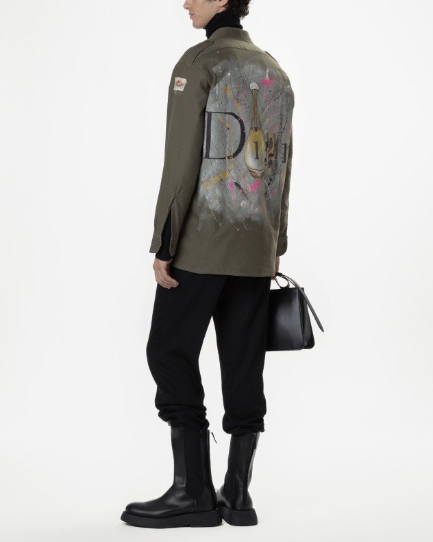 Notprinted DIOR Green Shirt - Green