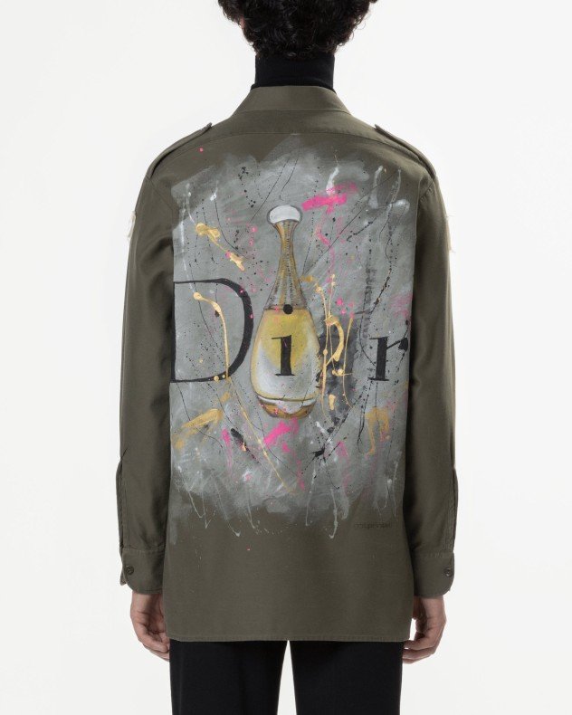 Notprinted DIOR Green Shirt - Green
