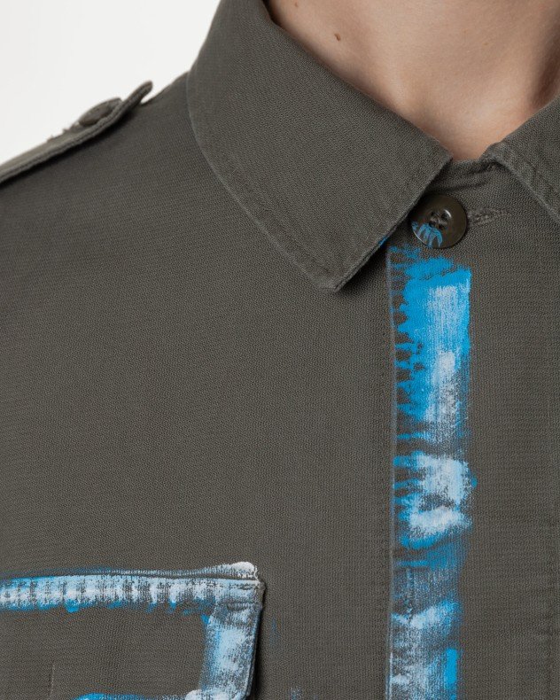 Notprinted MARTINI Green Shirt - Green