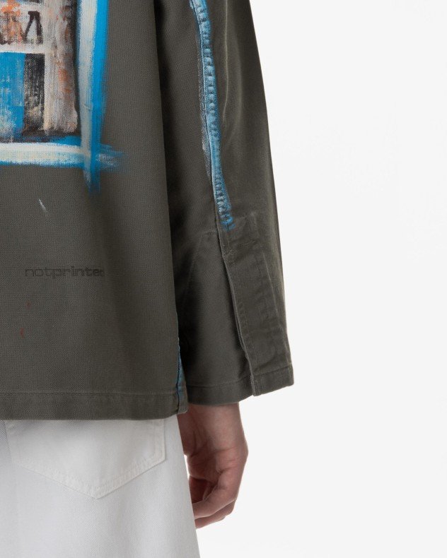 Notprinted MARTINI Green Shirt - Green