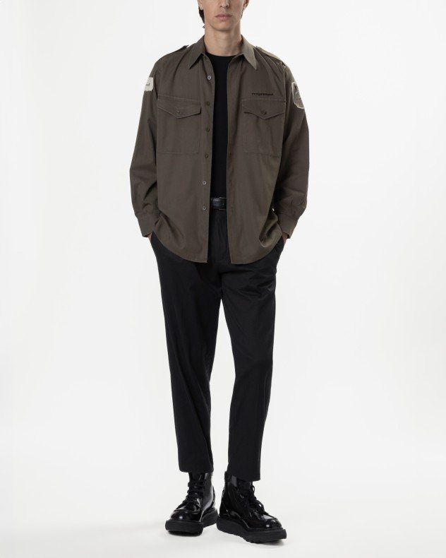 Notprinted AUSTRIA ROCKSTA Green Shirt - Green