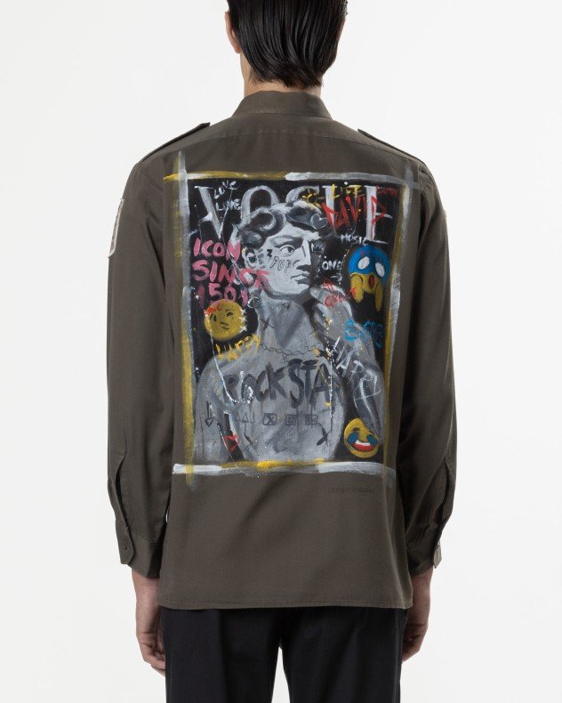 Notprinted AUSTRIA ROCKSTA Green Shirt - Green