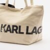Karl Lagerfeld K/ESSENTIAL OVERSIZED LOGO SHOPPER Beige Shopper bag - Beige