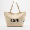 Karl Lagerfeld K/ESSENTIAL OVERSIZED LOGO SHOPPER Beige Shopper bag - Beige